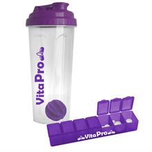 24 oz Endurance Tumbler with 7-day Pill Case